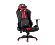 Diablo Chairs X-Ray 2.0 King Size Czarno-czerwony - 1208641 - zdjęcie 2